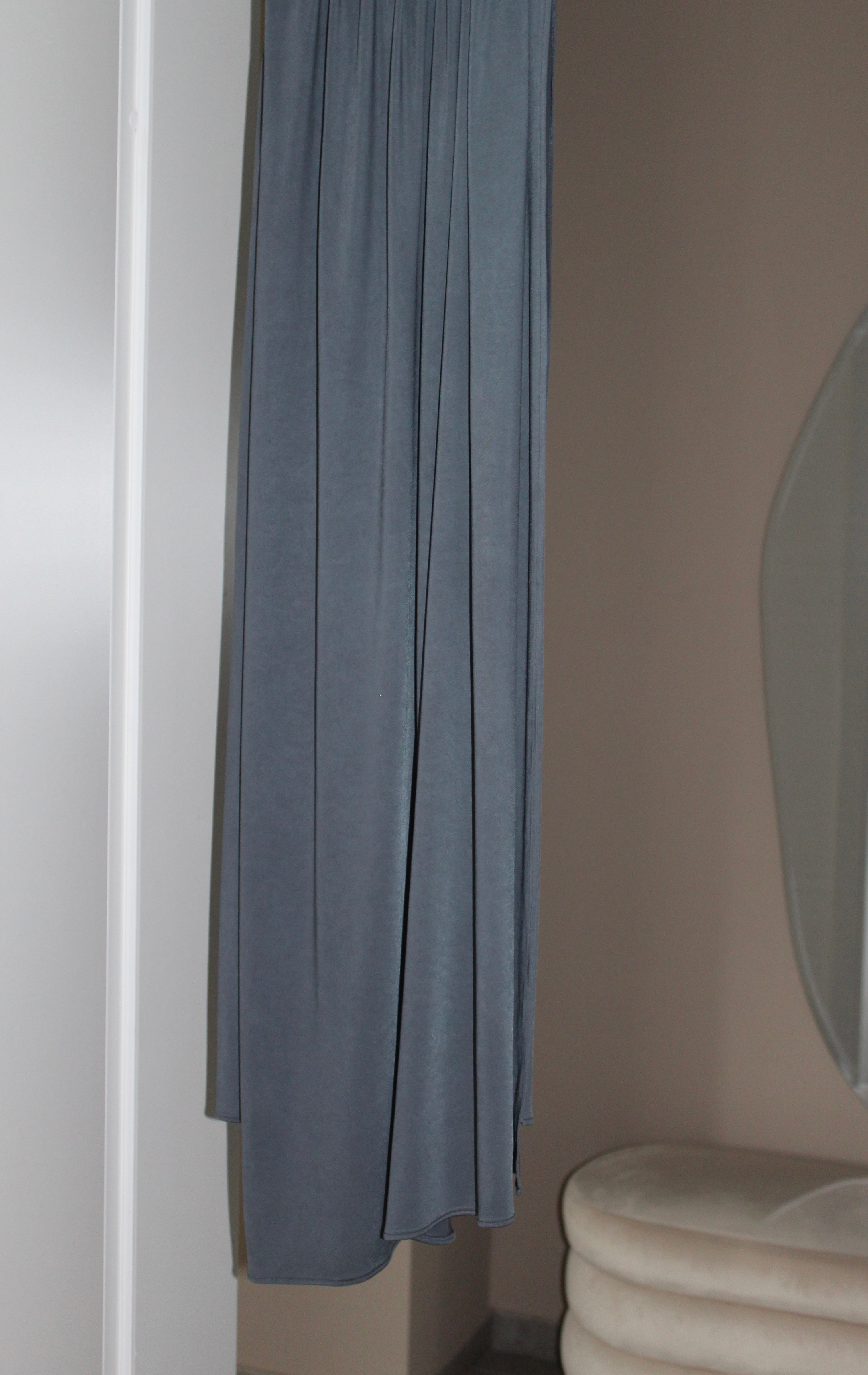 Blue Grey Shimmer Headscarf